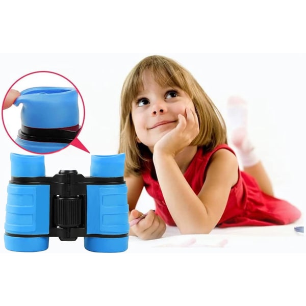 Anti-Slip Binoculars with Rubber Grip - Tiffany Blue,