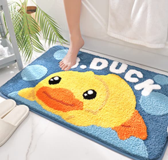 Skridsikker Badeværelsesmåtte The Foam Duck 50*80cm