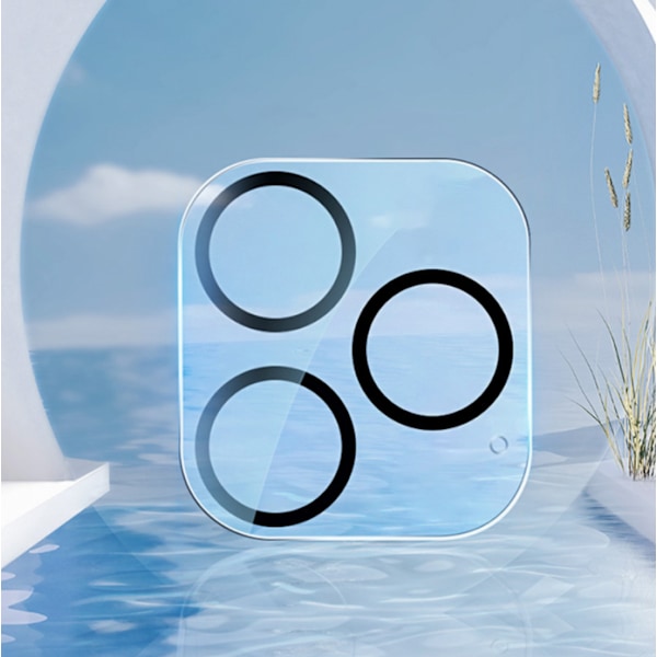 2-pack för iPhone 13 linsfilm, 12Pro högupplöst skärmskyddsfilm för lins, härdat glas för iPhone 11 kamera (IP 12 Mini)