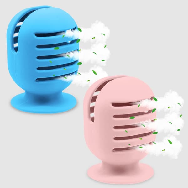 2-pack sminksvamphållare, skönhetsblender silikonfodral för