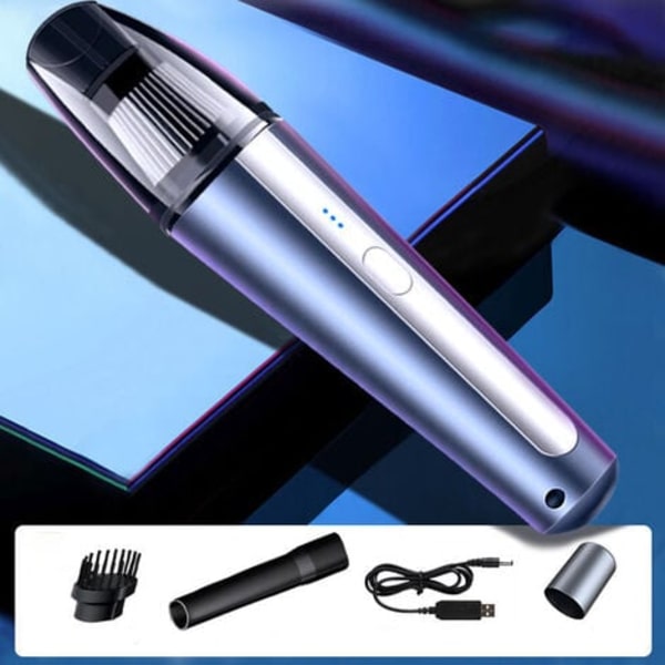 Auton imuri, langaton käsikäyttöinen imuri, kannettava auton langaton imuri USB-lataus 120W 4000mAh
