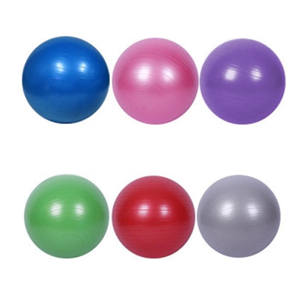 6 stk Pilates treningsball mini yogaball, treningsball, balanseball, forbedrer stabiliteten Redpurple Bluepink Green Gray