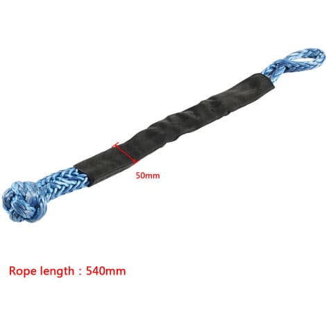 Bump Rope Winch Rope Räddningsvagnsrep Passar Bilar