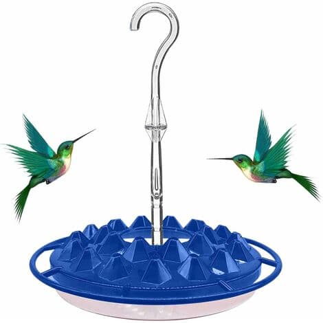 Kolibrin syöttölaite - Helppo puhdistaa ja täyttää kolibrin syöttölaite (sininen)