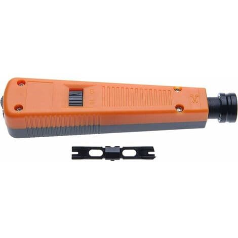 IDC Punch Down Insättning Ethernet Nätverksmodul Crimper för 110/88 Avslutningar, 8P8C Patch Patch Panel, Nätverkskabel