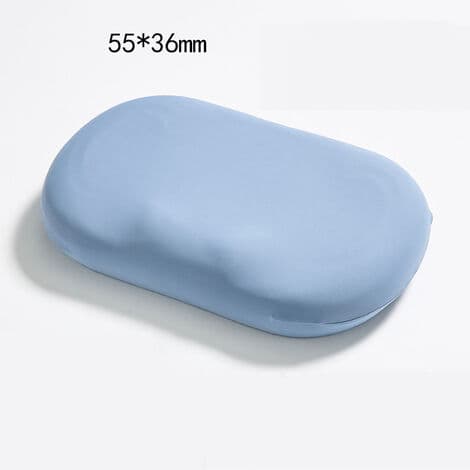 Formhukommelsespude 36x55 | Ergonomisk form | Cervikal støtte | Cerviconfort pude | Blå