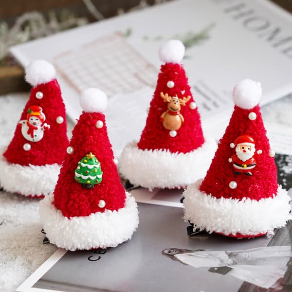 Åtte julepynt, festartikler, julehatter,