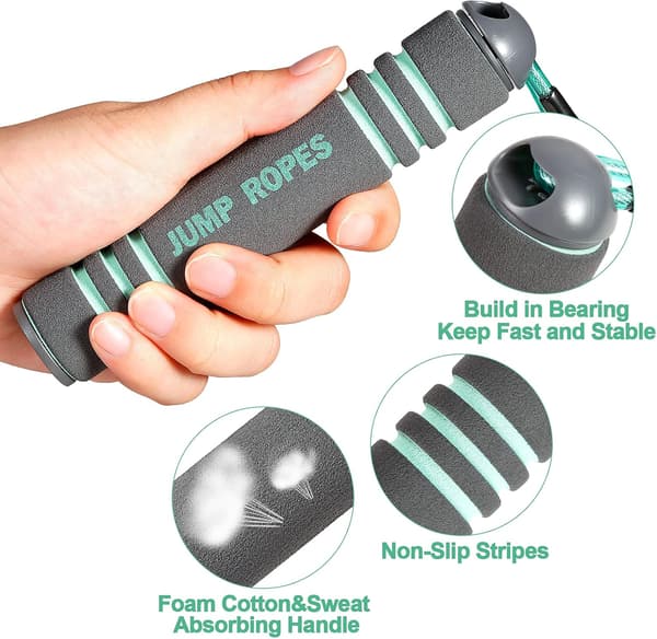 Sport Hopprep, Trådlöst Hopprep, Jump Rope 2.9M