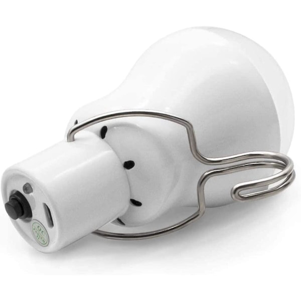 2-pack Solcellsdrivna LED-lampor för Skjul, Ficklampa, Inomhusbelysning, Kök, Läsning med Solpanel för Vandring, Camping, Fiske, Tält