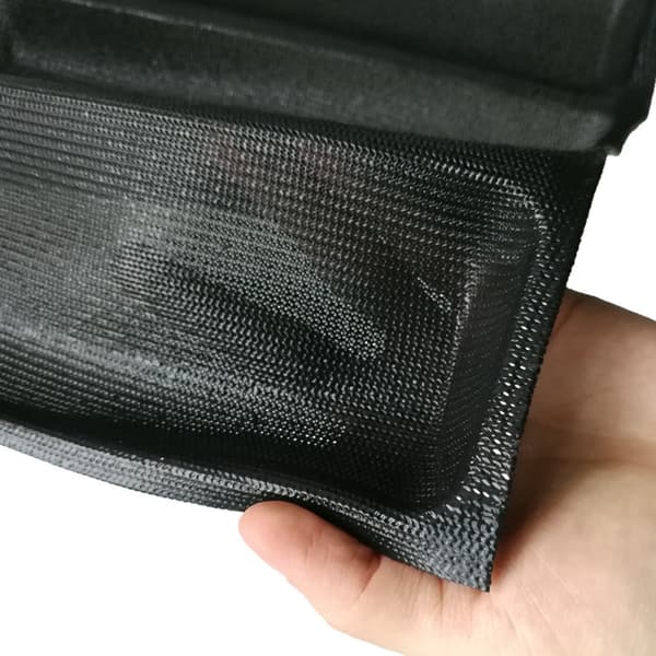 1 stk. Sort Åndbar brødform 5 rum 30 cm
