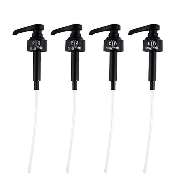4 kappaletta kahvisiirappipumppu siirappipullon pumppu lotion pumppu pulloille