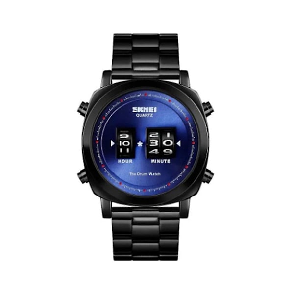 Herrar Mode Utomhus Sport Multifunktion Alarm 5 Bar Vattentät Digital Klocka 1531