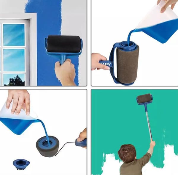Sæt med børster, børster, hjørnebørster (sæt med 6)