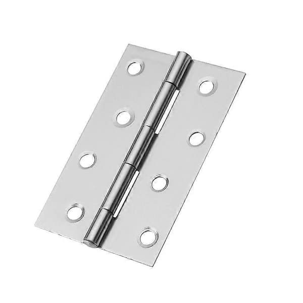 10 stk. rustfrit stål hjem møbel hardware dørhængsel lang 55mm x 34mm