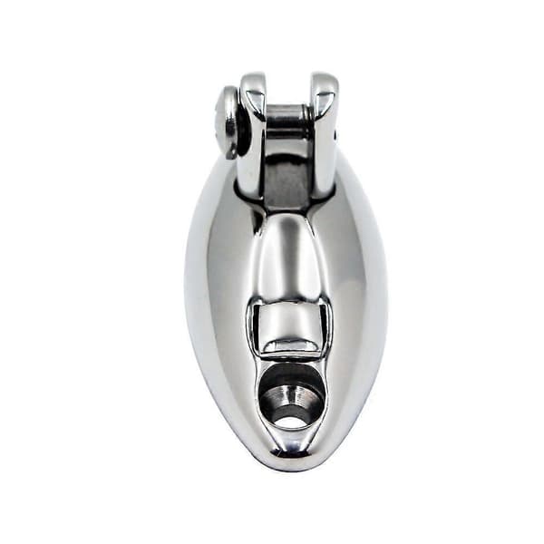 Snabbfäste Bimini Top Vridbart Gångjärn Däck Sidomontering 316 Rostfritt Stål Par (2 st, Silver)