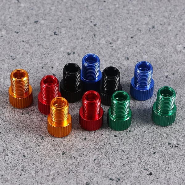 10 stk. Presta Ventiladapter Cykelventilpumpe Ventiladaptere Stik