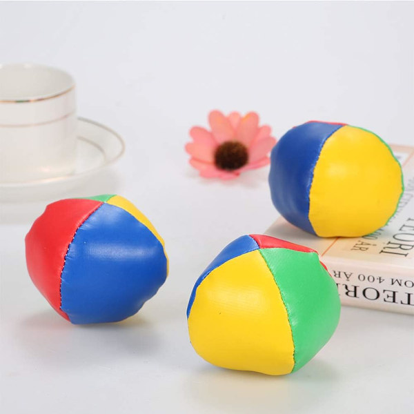3-pack Jongleringsbollar, Fylld Jongleringsboll, Vattentät, Robust