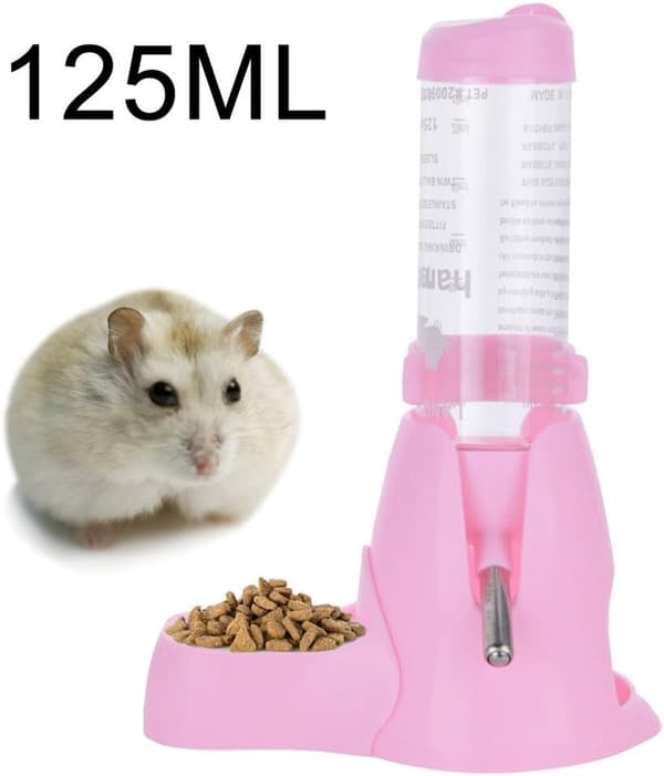 125ml Vattendispenser för Små Djur, Hamster, Marsvin