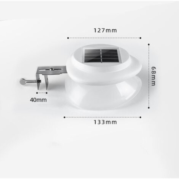 Solcellsdriven lampa, utomhusbelysning för innergård och trädgård, sensorstyrd LED-vägglampa, varm svart skallampa