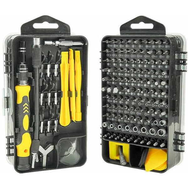 115 in 1 Precision Screwdriver for Phone Magnetic Repair Kit, Magnet Mini Screwdriver for iPhone Xiaomi Glasses Watch Sc
