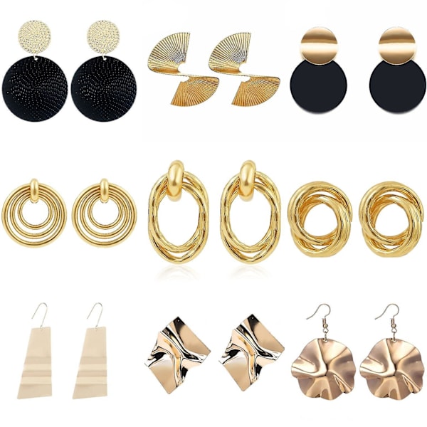 Korvakorut Vintage Hoop Stud Muodikkaat Korut B2221 1030401002