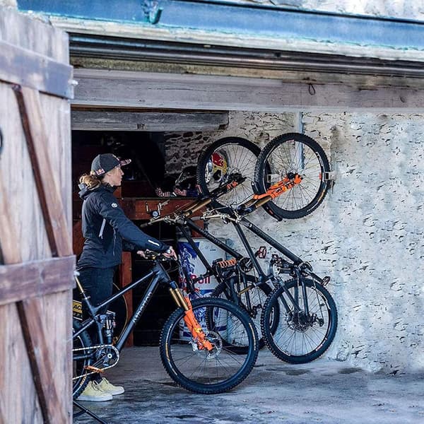 Väggmonterat cykelställ, parkeringsspänne för mountainbike, bärbart