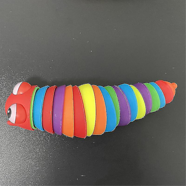 2022 Ny Fidget Leksak Snigel Ledad Flexibel 3D Snigel Fidget Leksak Gray