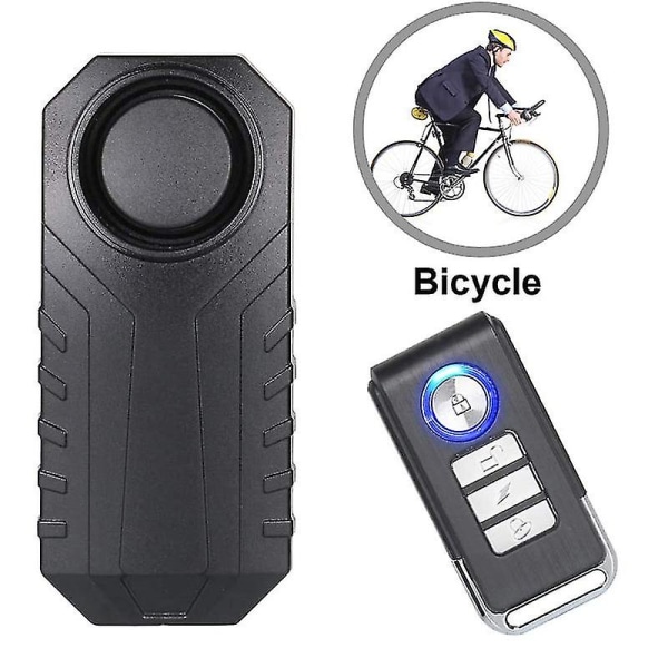 Cykellarm, stöldskyddsenhet för motorcykelfordon med fjärrkontroll, 113db Supe