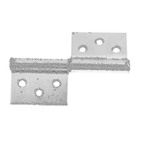 3x Rustfrit Stål 7.6cm Dørhængsel Sølvfarvet Hardware