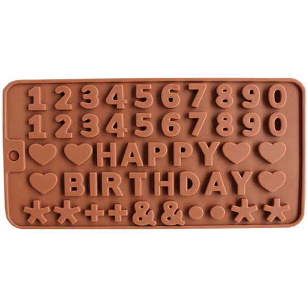 Non-stick chokoladegelé i silikonegel og form ?? Slikform?? kage