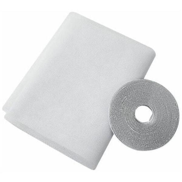 DIY Selvklæbende Myggenet, 1,5*2m Hvid