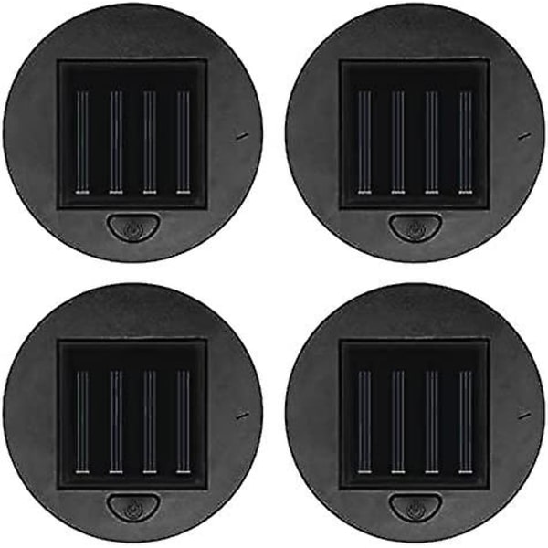 2/4-pack Solcellslampa Ersättningslampor 8cm Bordlampor Trädgård eller Patio Dekoration