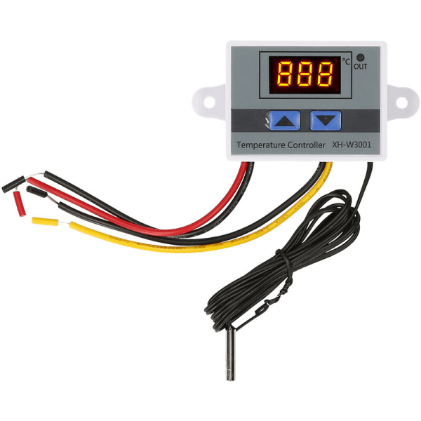 Digital display Digital fuktighetsregulator Fuktkontrollinstrument, kontrollomkopplare befuktning, fuktighetskonstant kontroll (110-220V)