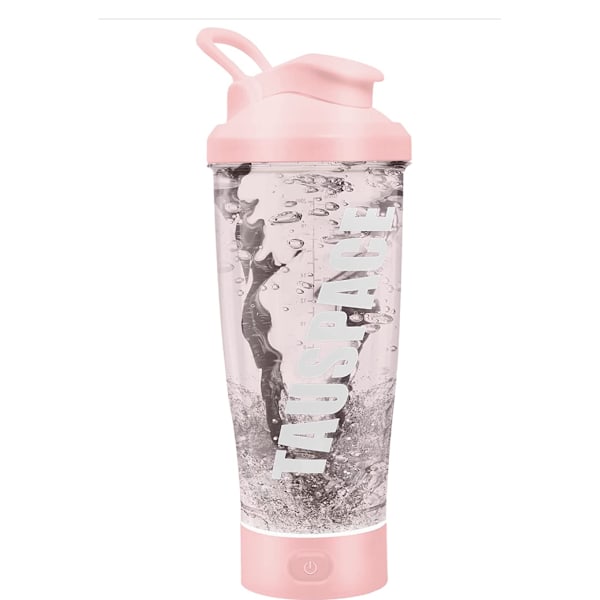 Elektrisk kropsshaker kop proteinpulver milkshake automatisk blandekopp (pigepulver)