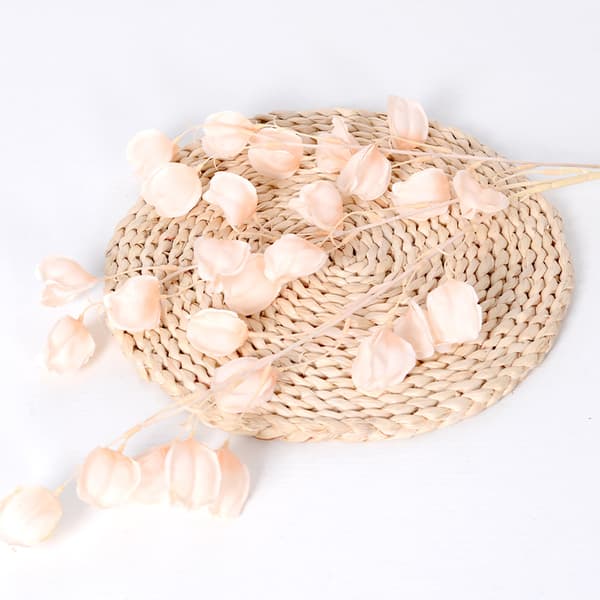 Simulert Champagne Blomsterlykt 2stk,