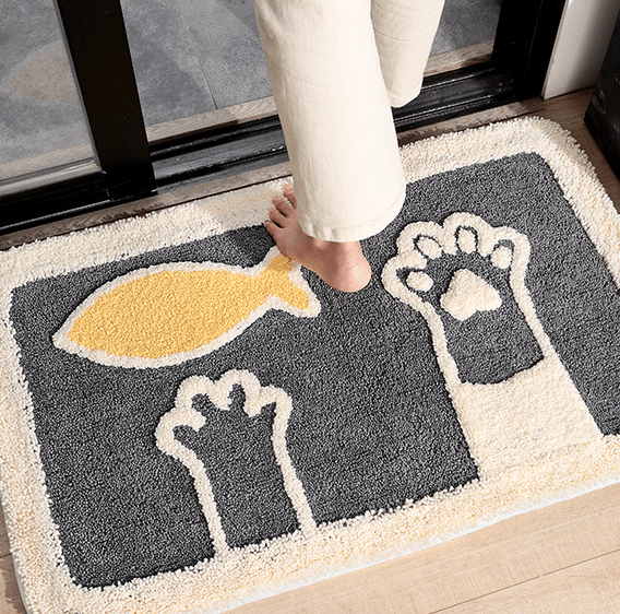 Skridsikker absorberende bademåtte lille Master-Cat 45*65cm,