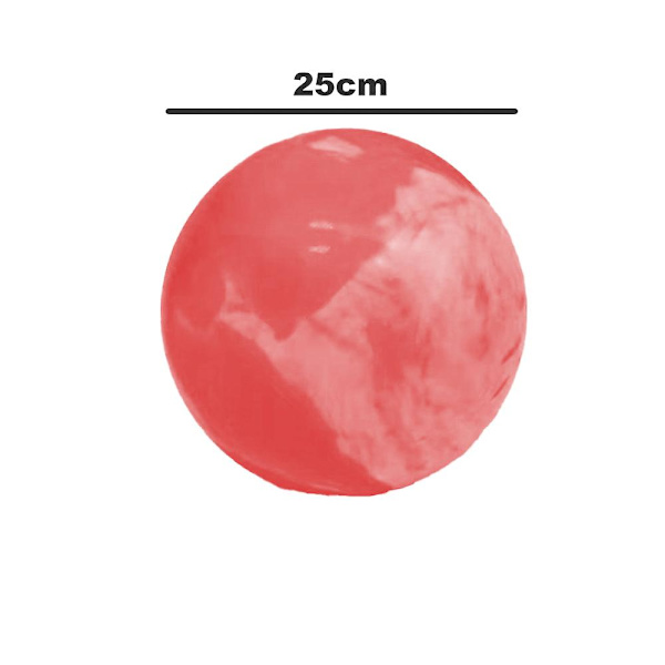 Minigymnastikboll, Pilatesboll, För Fysioterapi, Stretching, Förbättrar Balansen Cloud Red 25CM