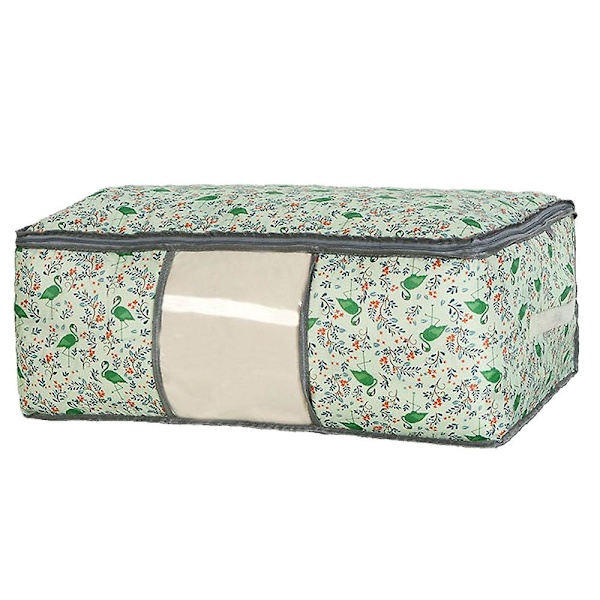 Täcke Organizer Väska Kläder Packning Väska Förvaring Väska M green