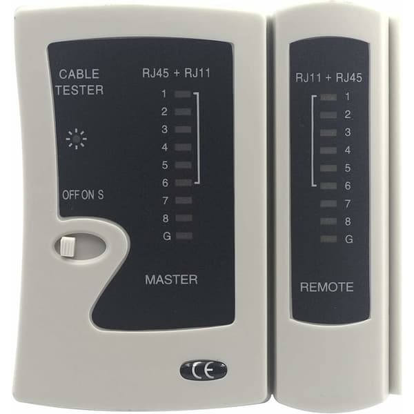 Netværkstester NS-468 Netværkskabeltester RJ45 Ethernet-kabelstik til værktøjsrum