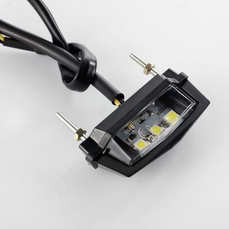 12V Motorcykel Nummerplade LED Lys Vandtæt Motorcykel Nummerpladelys