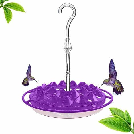 Kolibrin syöttölaite - Helppo puhdistaa ja täyttää kolibrin syöttölaite (violetti)