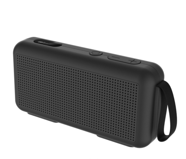 Bluetooth-kaiutin, luova graffitimaalattu minilevy FM-langaton kaiutin (musta),
