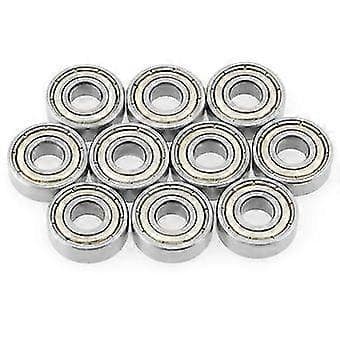 10-pakning 6x15x5mm Kulelager i rustfritt stål 696ZZ