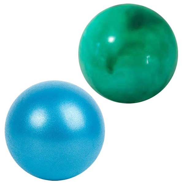 Träningsbollar för kvinnor, mini yogaboll, små stabilitetsbollar, fitnessutrustning för gym Blue