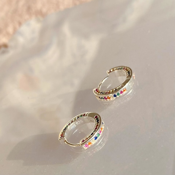 Earring Colorful Silver Fashion Jewelry Ac5150