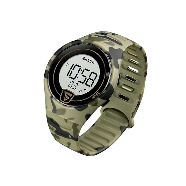 Analog digital fitness PU-band sportarmbandsklocka för män 8971gcbk
