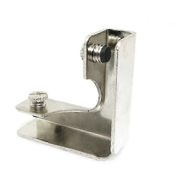 4 stk. L-formede glasfastgørelsesklemmer 2-vejs glas til 6-10 mm møbelhardware glastilbehør