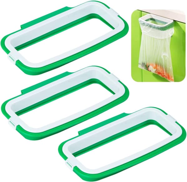 Hängande Soppåshållare, 3 st Hållbara Bärbara Plast