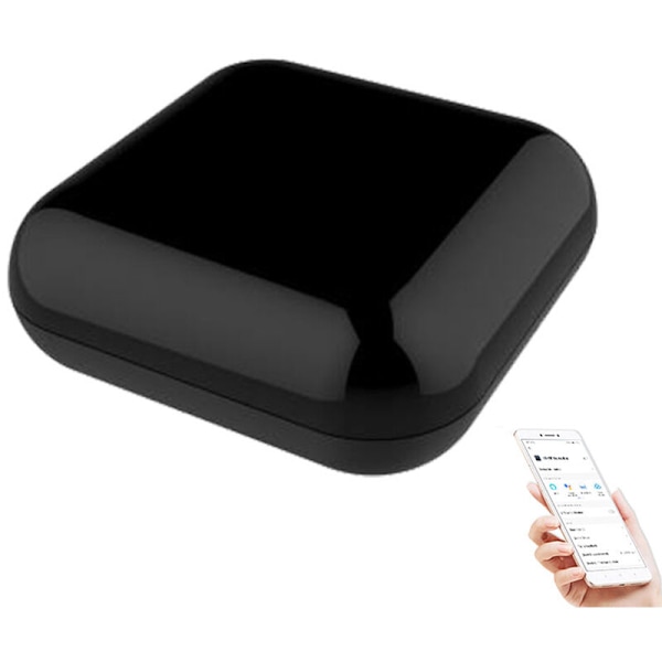 Wi-Fi-yhteensopiva älyohjain, äänikäyttöinen, infrapunaintelligentti (infrapunainen + RF-neliöohjain)