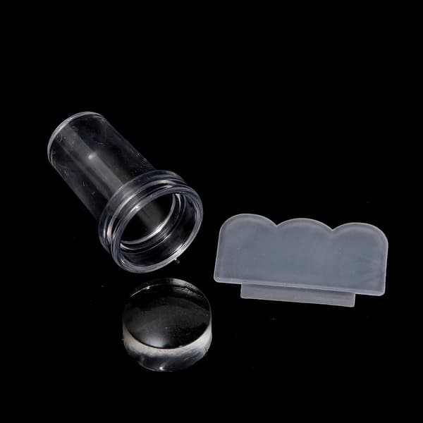 Stempel for negledesigne, Klar silikon-stempel, for